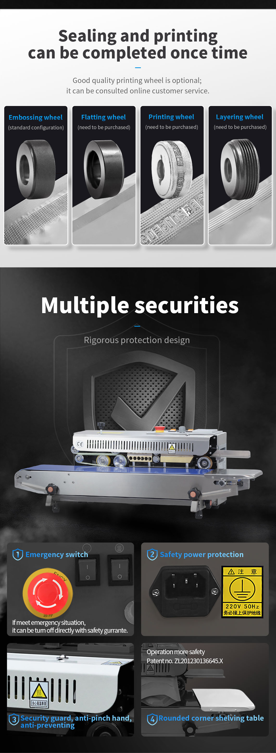 دستگاه مهر و موم کیسه پلاستیکی