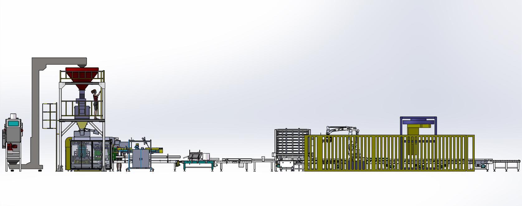 خط بسته بندی HualianPack