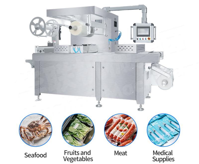 دستگاه ترموفرم برای بسته بندی مواد غذایی