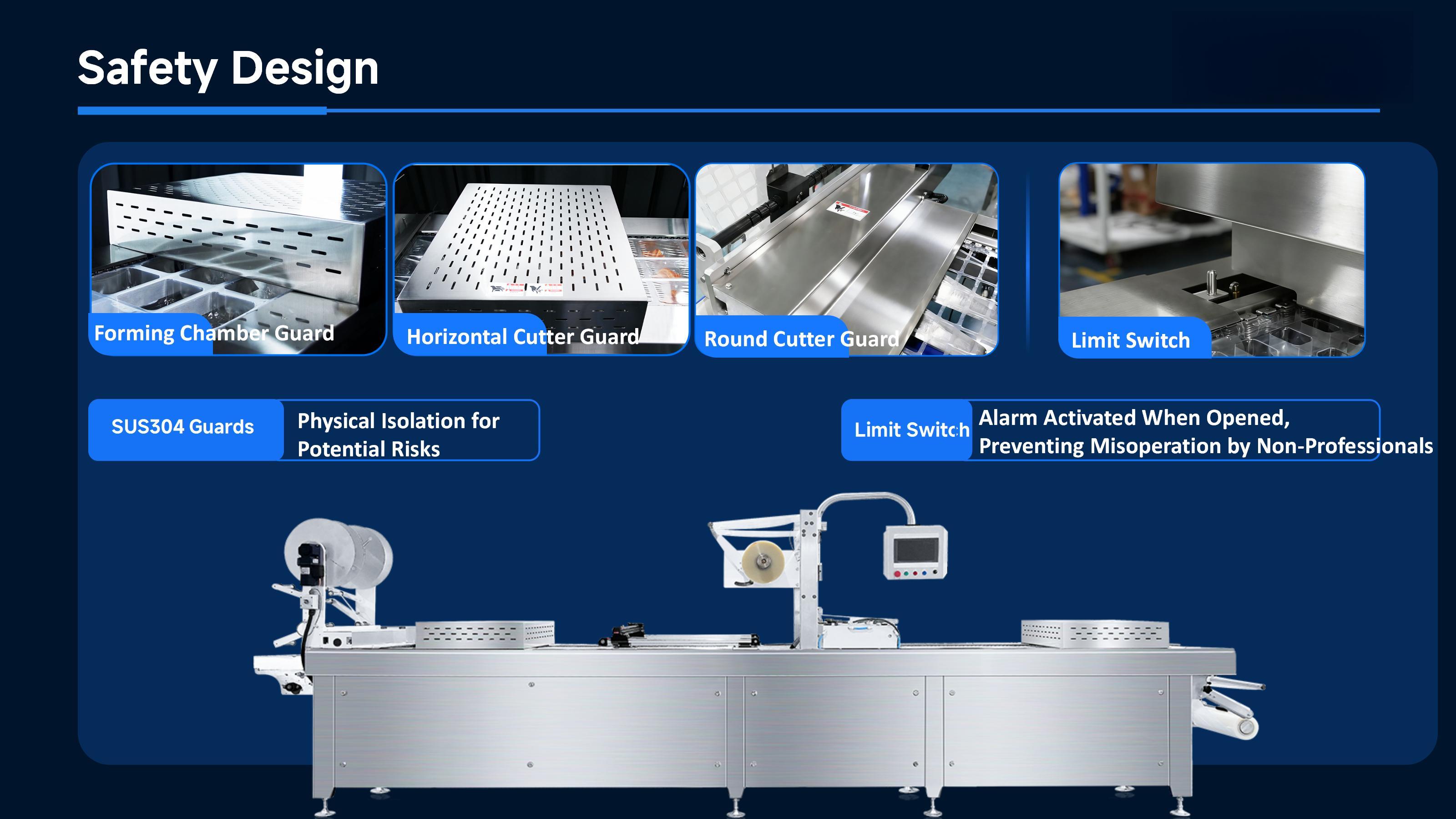 دستگاه بسته بندی وکیوم ترموفرمینگ رول استاک
