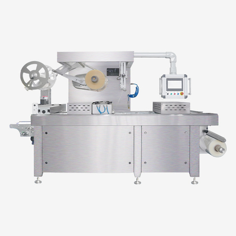 ماشین بسته بندی خلاء ترموفرمین سازه اقتصادی فشرده خودکار برای مواد غذایی HVR-320A (Q) 