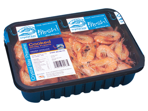 دستگاه بسته بندی سینی برای غذاهای دریایی