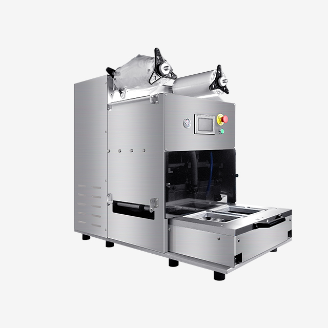 دستگاه بسته بندی سینی سینی روی میز Hualian برای مواد غذایی EV-272